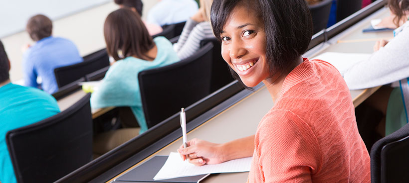 Students in classroom